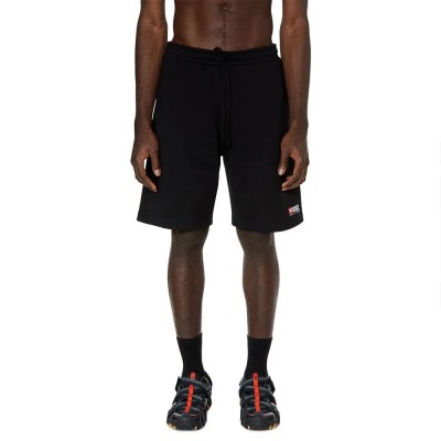 къси,панталони,мъжки,панталони,diesel,crown,sweat,shorts,black,(black,black,black)