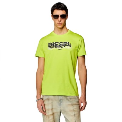 тениска,мъжки,тениски,diesel,diegor,k70,short,sleeve,t,shirt,green