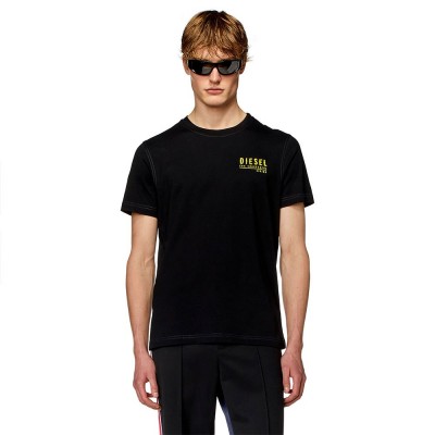 тениска,мъжки,тениски,diesel,diegor,k72,short,sleeve,t,shirt,black