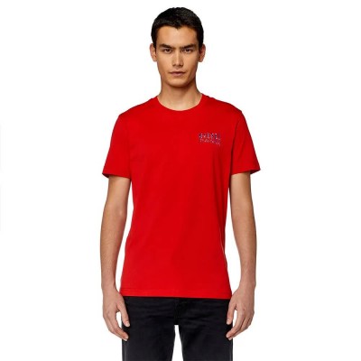 тениска,мъжки,тениски,diesel,diegor,k72,short,sleeve,t,shirt,red,(racing,red)