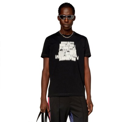 тениска,мъжки,тениски,diesel,diegor,n1,short,sleeve,t,shirt,black
