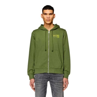 блуза,мъжки,пуловери,diesel,ginn,k11,full,zip,sweatshirt,green,(bronze,green)