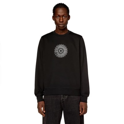 блуза,мъжки,пуловери,diesel,ginn,k41,sweatshirt,black,(black,black,black)
