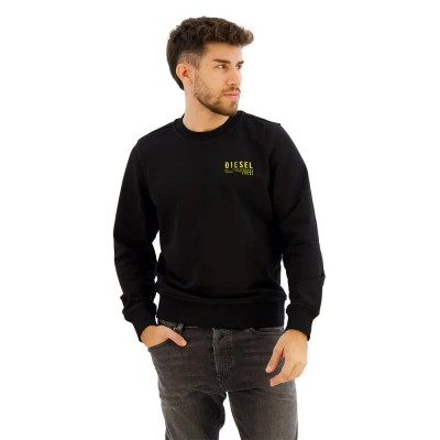 блуза,мъжки,пуловери,diesel,ginn,k42,sweatshirt,black