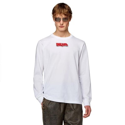 тениска,мъжки,тениски,diesel,just,k2,long,sleeve,t,shirt,bright,white,(white)