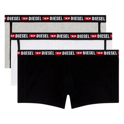 боксерки,мъжко,бельо,diesel,shawn,boxers,3,units,white,black,grey,(multicolor)