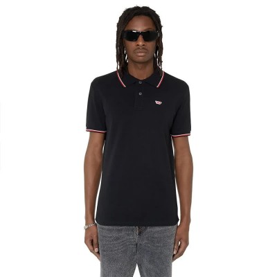 мъжки,блузи,с,яка,diesel,smith,short,sleeve,polo,black,(black,black,black)