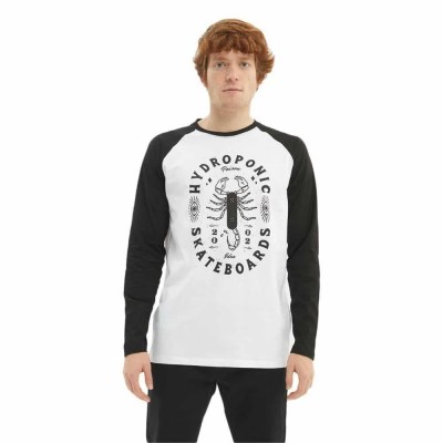 тениска,мъжки,тениски,hydroponic,skorpio,long,sleeve,t,shirt,white,(black,white)