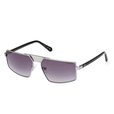 слънчеви,очила,слънчеви,очила,guess,gu00087,sunglasses,shiny,gunmetal,gradient,smoke,(silver)