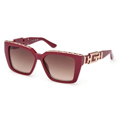 слънчеви,очила,слънчеви,очила,guess,gu7915,woman,sunglasses,shiny,bordeaux,brown,mirror,(red)
