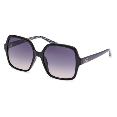 слънчеви,очила,слънчеви,очила,guess,gu7921,woman,sunglasses,shiny,black,gradient,smoke