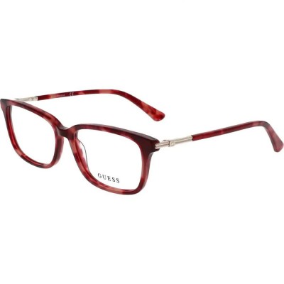 очила,guess,gu2907f55071,woman,glasses,bordeaux,havana,(red)