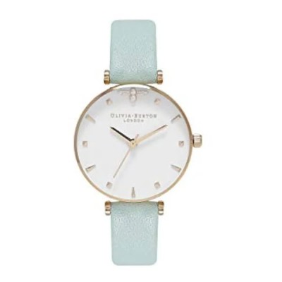 часовник,часовници,olivia,burton,ob16am143,woman,watch,golden,(golden,green,white)