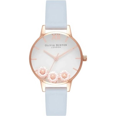 часовник,часовници,olivia,burton,ob16ch04,watch,golden,(pink,blue,white)