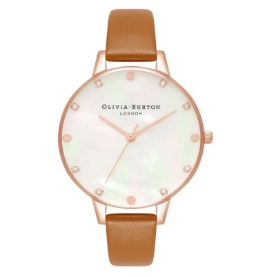 часовник,часовници,olivia,burton,ob16se18,watch,golden,(pink,brown,white)
