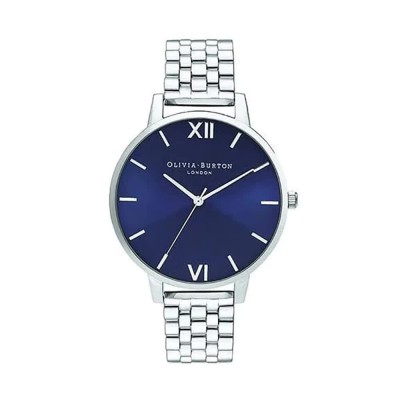 часовник,часовници,olivia,burton,ob16sh09,woman,watch,blue,(silver,silver,blue)
