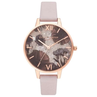часовник,часовници,olivia,burton,ob16sp15,woman,watch,golden,(pink,pink,pink)