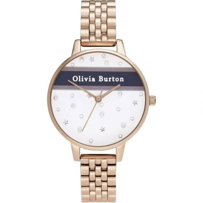 часовник,часовници,olivia,burton,ob16vs06,woman,watch,golden,(pink,pink,white)