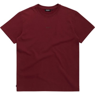тениска,мъжки,тениски,mystic,the,staple,short,sleeve,t,shirt,red,(red,wine)