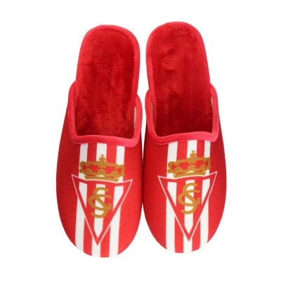 пантофи,мъжки,пантофи,sporting,de,gijon,slippers,red,white,(red)