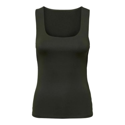 тениска,дамски,тениски,only,ea,2,ways,sleeveless,t,shirt,green,(rosin)