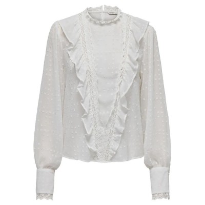 дамски,блузи,дамски,ризи,only,pgsila,life,dobby,long,sleeve,blouse,beige,(cloud,dancer)