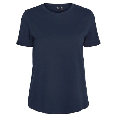 тениска,мъжки,тениски,дамски,тениски,vero,moda,paula,short,sleeve,t,shirt,blue,(navy,blazer)