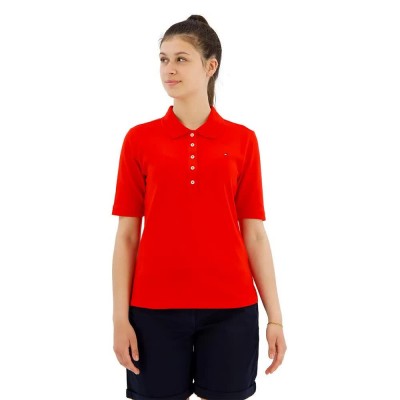 дамски,блузи,с,яка,tommy,hilfiger,1985,reg,pique,short,sleeve,polo,red