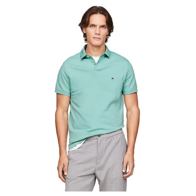 мъжки,блузи,с,яка,tommy,hilfiger,1985,regular,fit,short,sleeve,polo,tradewinds,aqua,(green)