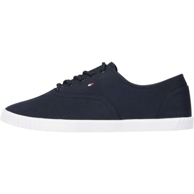 маратонки,дамски,маратонки,tommy,hilfiger,canvas,lace,up,trainers,space,blue,(blue)