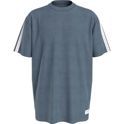 тениска,мъжки,пижами,tommy,hilfiger,established,short,sleeve,pyjama,t,shirt,blue,(blue,coal)