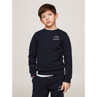 блуза,детски,блузи,tommy,hilfiger,logo,sweatshirt