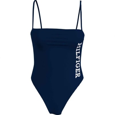 бански,костюм,дамски,бански,костюми,tommy,hilfiger,one,piece,swimsuit,blue,(desert,sky)