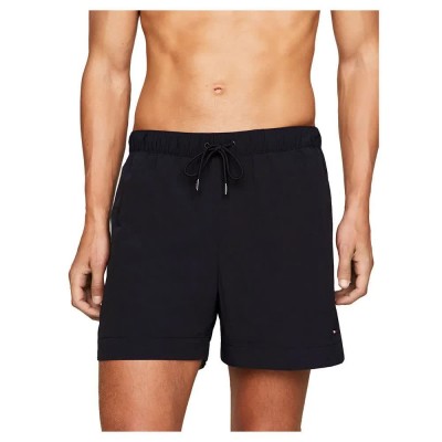 бански,гащета,мъжки,бански,костюми,tommy,hilfiger,um0um03280,swimming,shorts,black