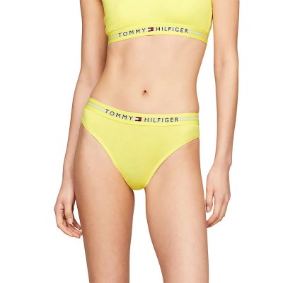 дамско,бельо,дамски,бикини,и,танкини,tommy,hilfiger,uw0uw04146,thong,yellow,tulip,(yellow)