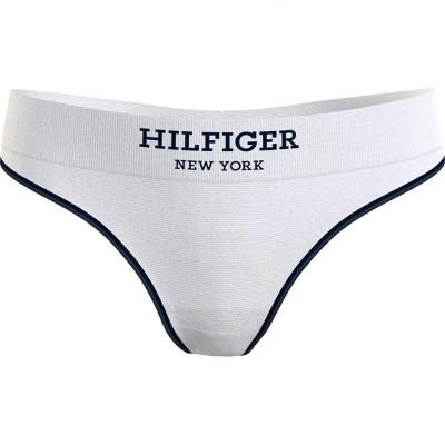 дамско,бельо,дамски,бикини,и,танкини,tommy,hilfiger,uw0uw05219,thong,white,(white)