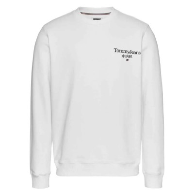 блуза,мъжки,пуловери,tommy,jeans,reg,entry,graphic,crew,sweatshirt,white