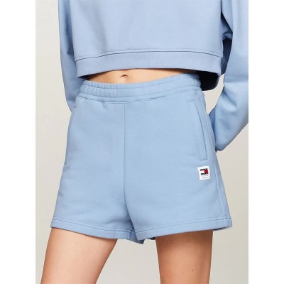 дънки,дамски,панталони,tommy,jeans,rlx,new,cls,ext,sweat,shorts,moderate,blue,(blue)