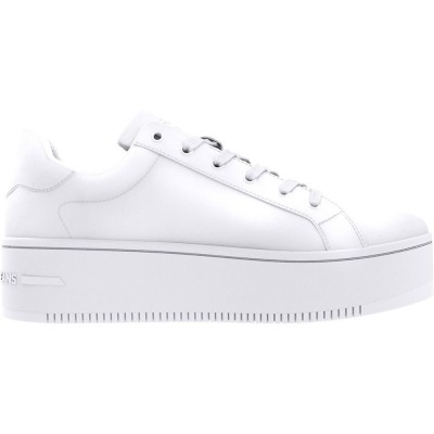 маратонки,дамски,маратонки,tommy,jeans,flatform,trainers,white