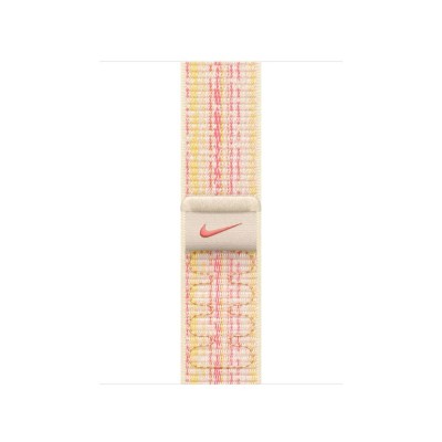 други,аксесоари,apple,nike,sport,loop,41,mm,strap,starlight,pink,(yellow)