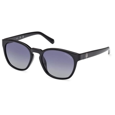 слънчеви,очила,слънчеви,очила,guess,gu00083,sunglasses,shiny,black,smoke,polarized,(black)