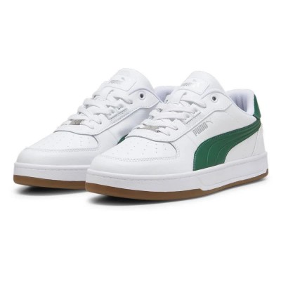 маратонки,мъжки,маратонки,puma,caven,2.0,lux,trainers,white,silver,vine,gum,(white)