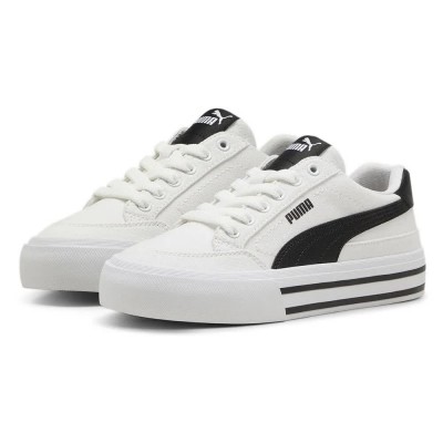 маратонки,детски,маратонки,puma,court,classic,vulc,fs,trainers,white,black,(beige)