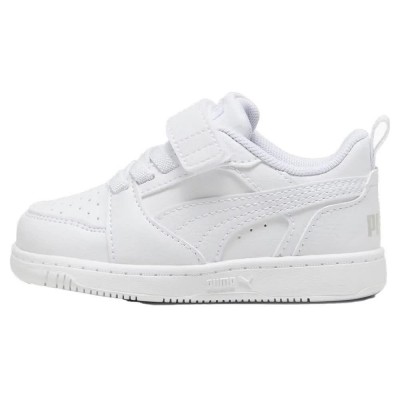 маратонки,детски,маратонки,puma,rebound,v6,lo,ac+,trainers,white,cool,light,gray,(white)
