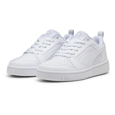 маратонки,детски,маратонки,puma,rebound,v6,lo,trainers,white,cool,light,gray,(white)
