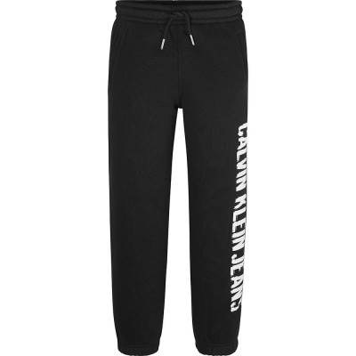 анцуг,детски,панталони,calvin,klein,jeans,pixel,logo,relaxed,sweat,pants,black