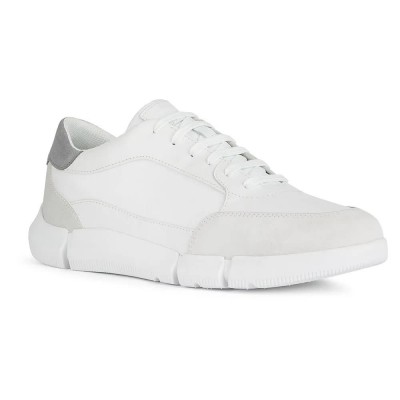 маратонки,мъжки,маратонки,geox,adacter,trainers,white