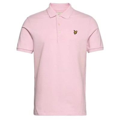 мъжки,блузи,с,яка,lyle,&,scott,plain,short,sleeve,polo,pink,(pink)