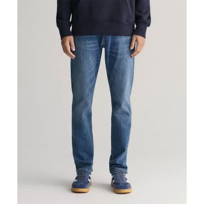 дънки,мъжки,панталони,gant,active,recover,slim,fit,jeans,blue,(mid,blue,broken,in)