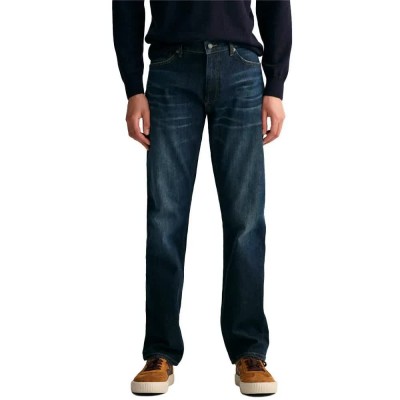 дънки,мъжки,панталони,gant,archive,regular,fit,jeans,dark,blue,archive,(blue)